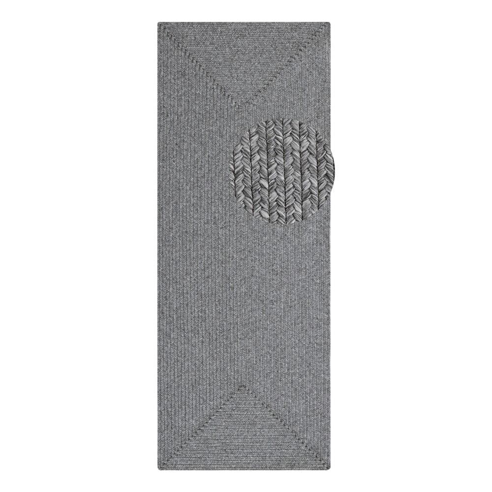 Covor gri de exterior 200x80 cm - NORTHRUGS