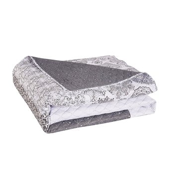 Cuvertură cu 2 fețe din microfibră decoking alhambra, 170 x 210 cm, gri