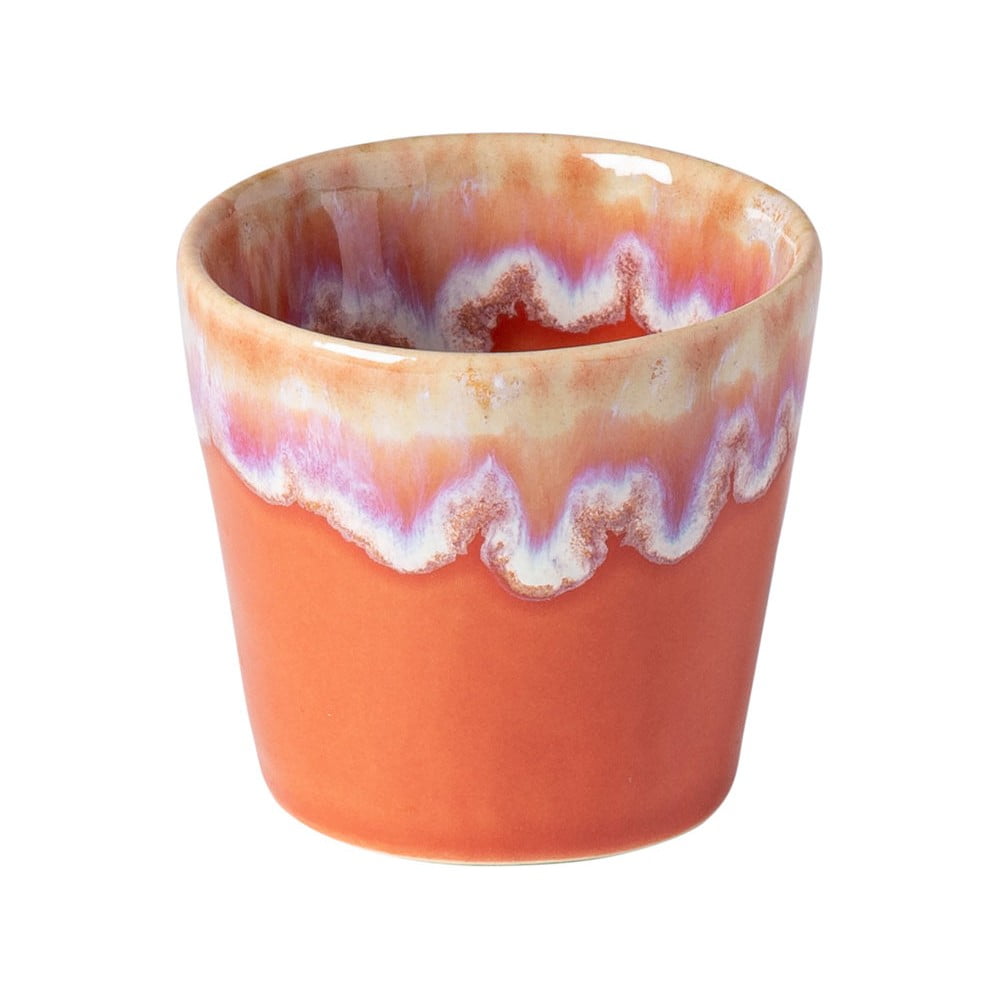 Ceașcă pentru espresso din gresie ceramică Costa Nova, 90 ml, portocaliu – alb bonami.ro imagine 2022
