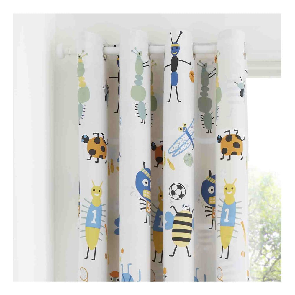 Draperie pentru copii 2 buc. 183×168 cm Bug Tastic – Catherine Lansfield 183x168 pret redus