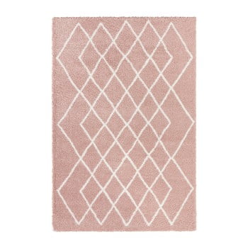 Covor elle decor passion bron, 160 x 230 cm, roz