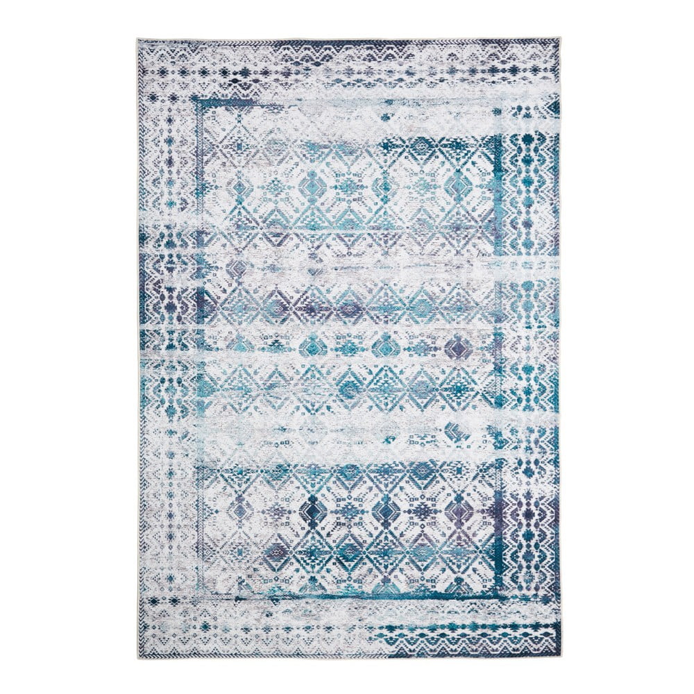Covor Floorita Kilim Ivory Aqua, 160 x 230 cm, albastru deschis bonami.ro imagine 2022