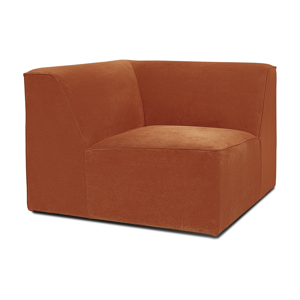 Modul de colț cu tapițerie din reiat pentru canapea Scandic Sting, roșu bonami.ro imagine model 2022