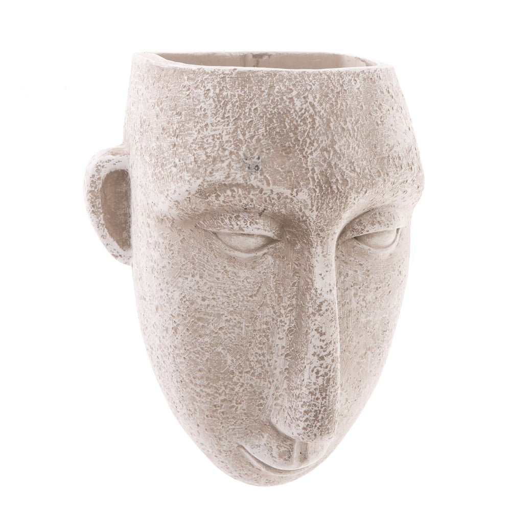 Ghiveci din beton pentru perete dakls portrait, înălțime 18,5 cm, gri