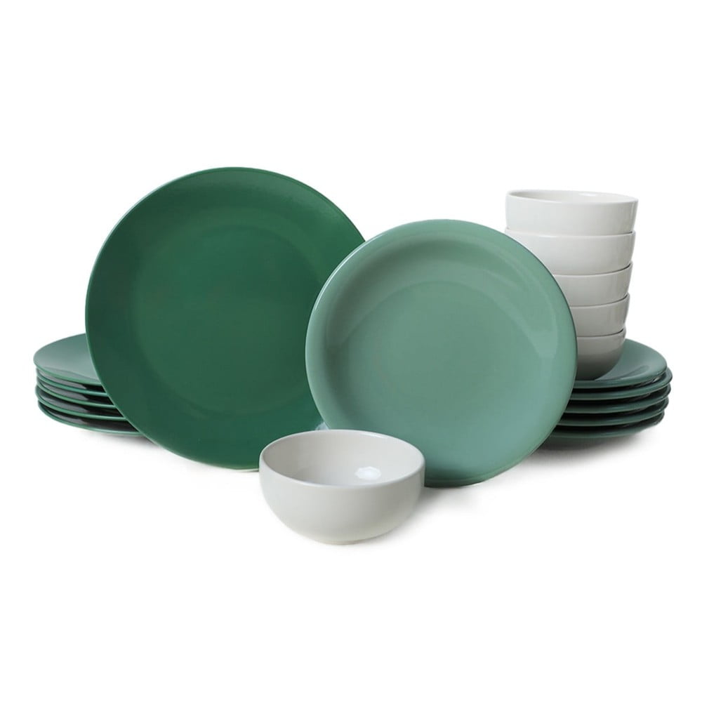Serviciu de masă 18 buc. din ceramică – Hermia