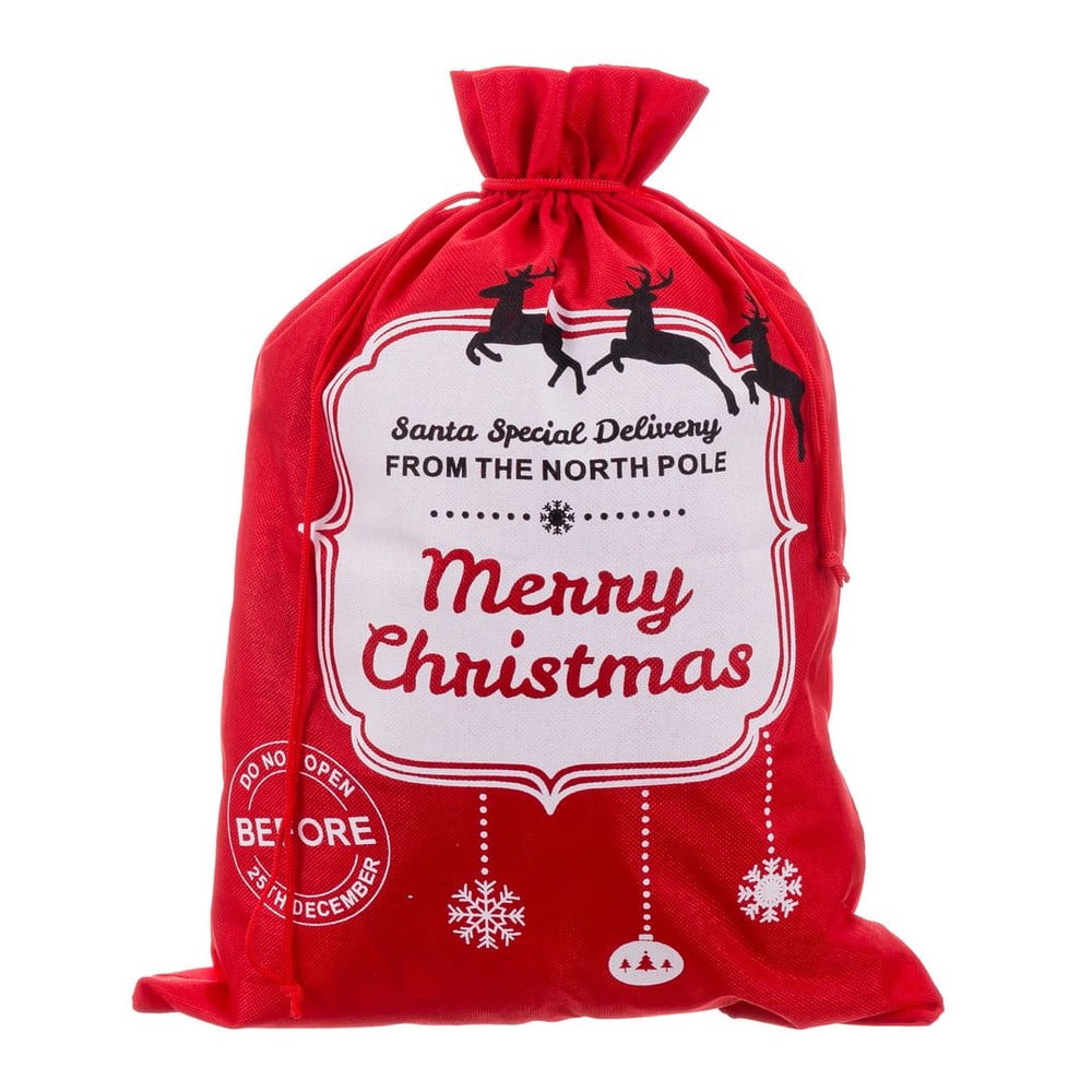 Pungă de cadouri cu model de Crăciun Merry Christmas Sack – Casa Selección