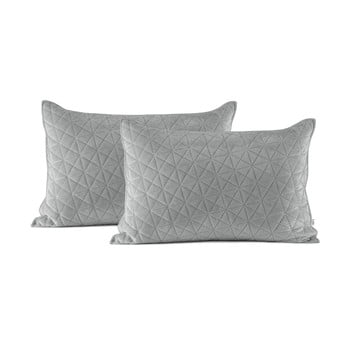 Set 2 fețe de pernă ameliahome laila, 70 x 50 cm, gri