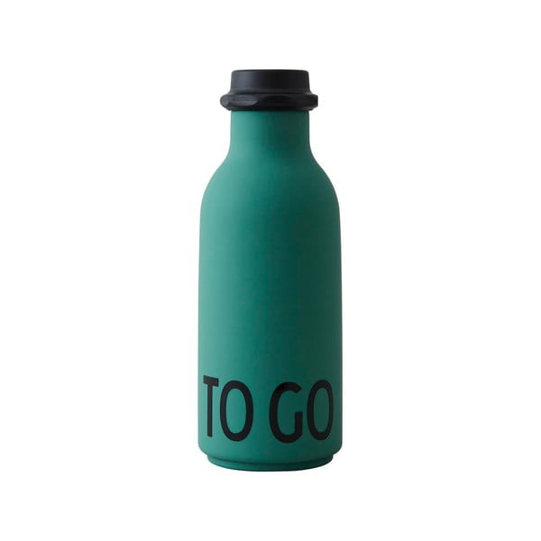 Sticlă pentru apă Design Letters To Go, 500 ml, verde