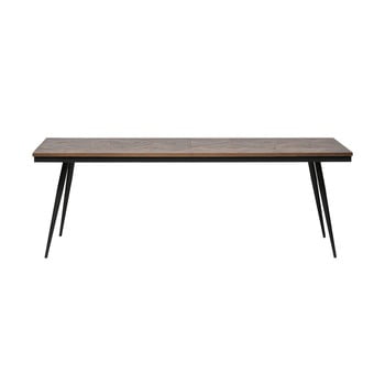 Masă din lemn de salcâm bepurehome rhombic, 220 x 90 cm