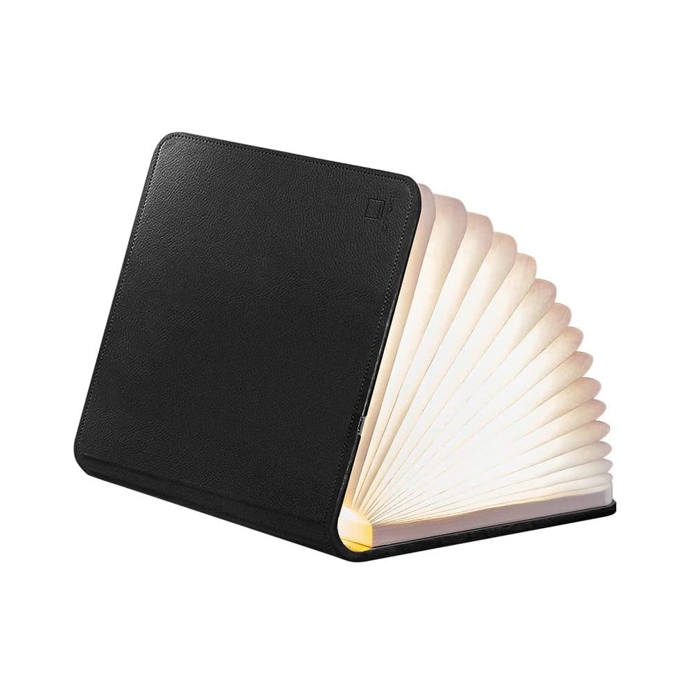 Veioză de birou cu LED Gingko Booklight Mini, formă de carte, negru bonami.ro imagine noua 2022