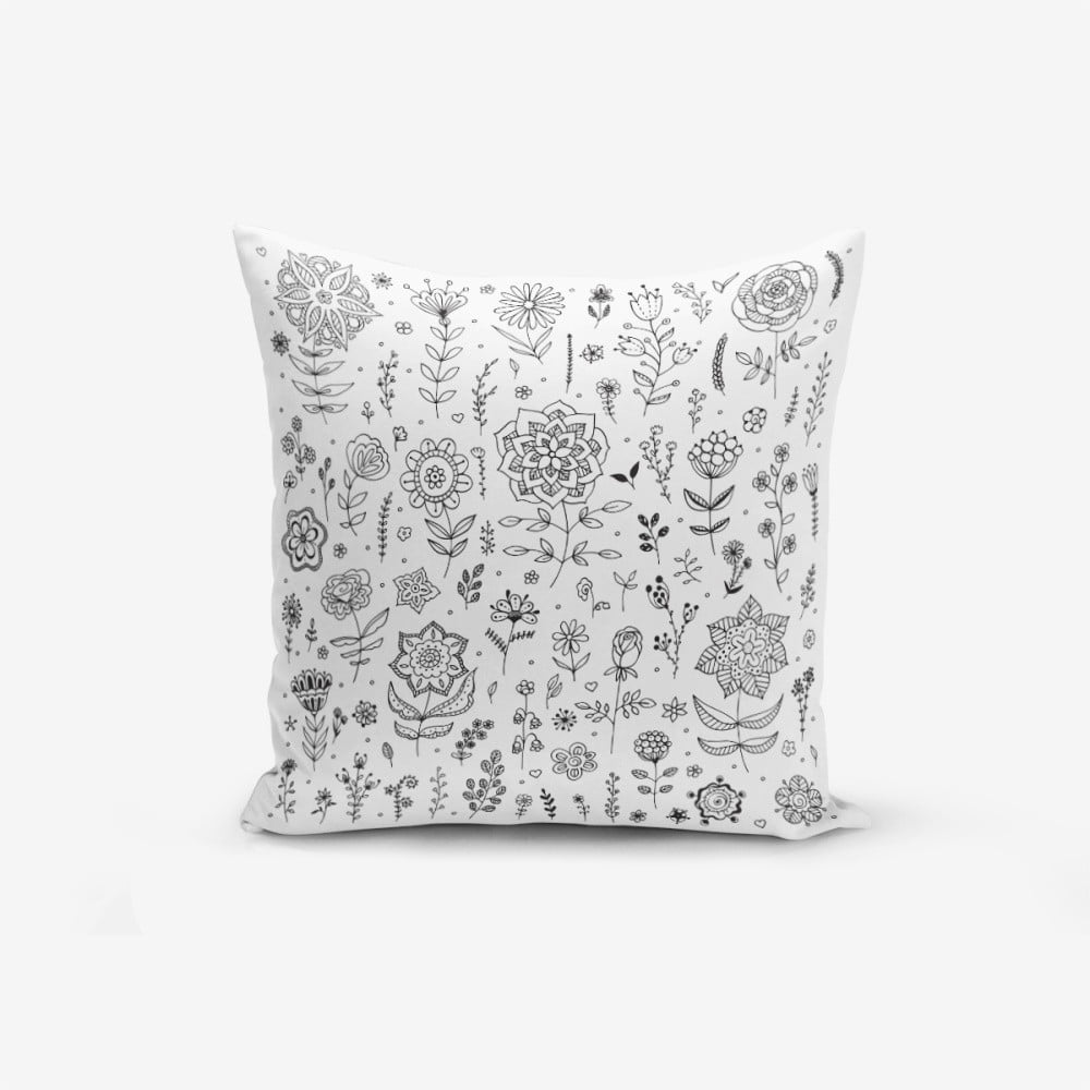 Față de pernă Minimalist Cushion Covers Flower, 45 x 45 cm bonami.ro imagine noua somnexpo.ro