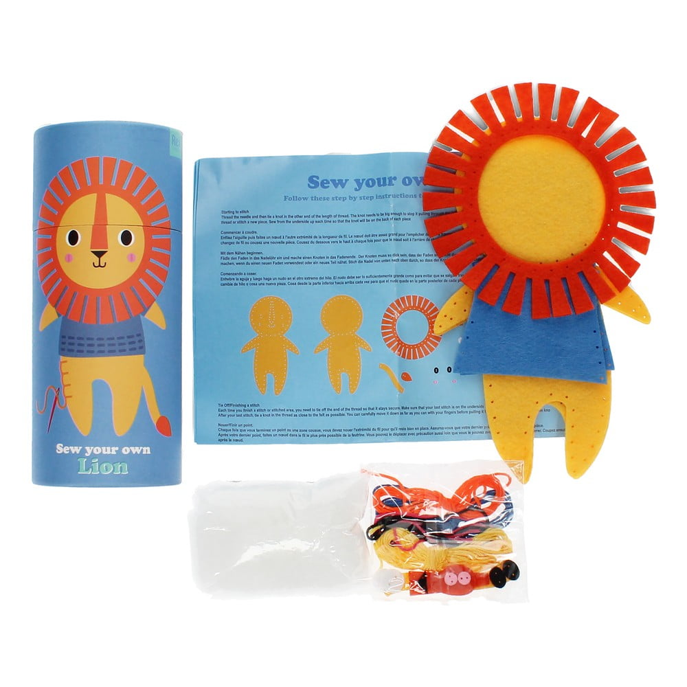 Set creativ Sew Your Own Lion – Rex London