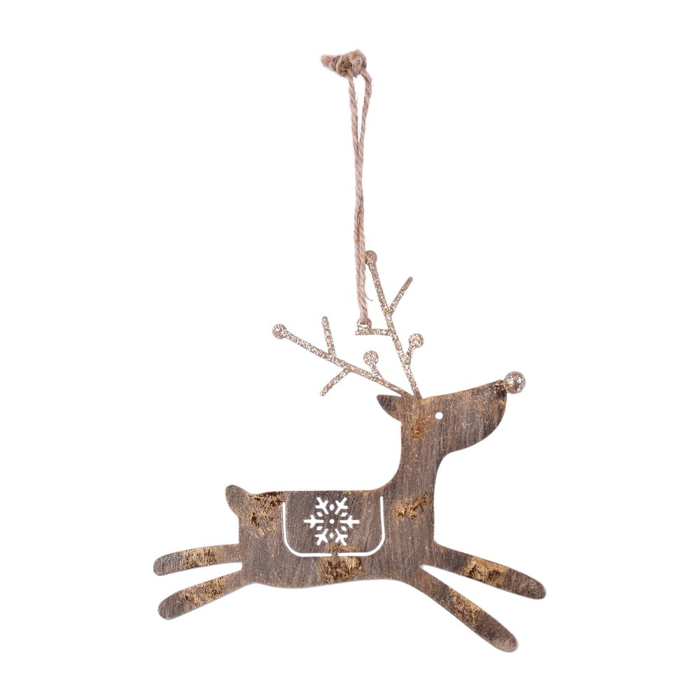 Decorațiune suspendată pentru bradul de Crăciun Ego Dekor Reindeer, înălțime 15 cm bonami.ro