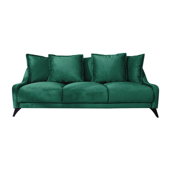 Canapea din catifea Miuform Royal Rose, verde
