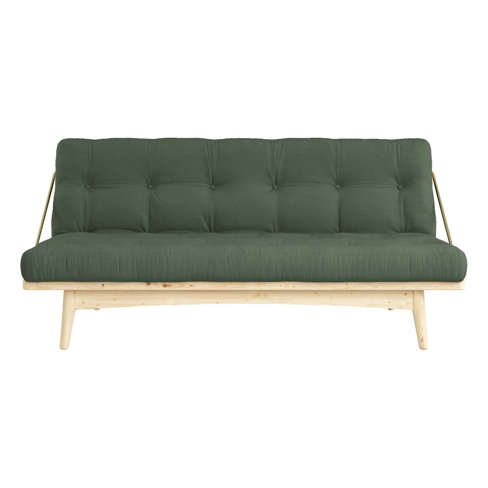 Canapea variabilă karup folk clear/olive green
