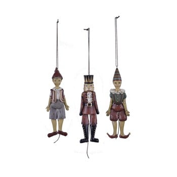 Set 3 decorațiuni pentru crăciun ego dekor