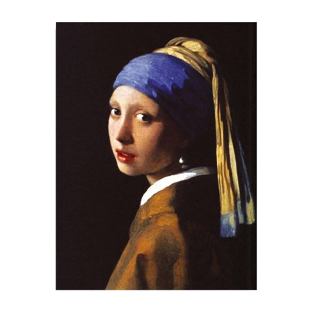 Reproducere tablou pe pânză Johannes Vermeer The Girl with Pearl, 30 x 40 cm