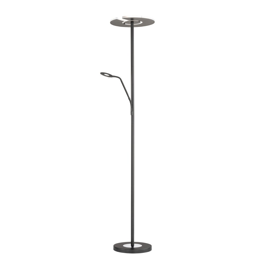 Lampadar negru LED cu intensitate reglabilă (înălțime 180 cm) Dent – Fischer & Honsel