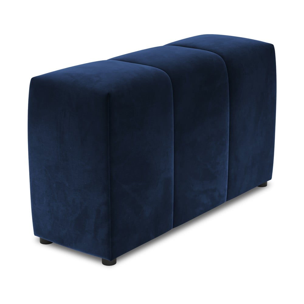 Spătar pentru canapea modulară albastru cu tapițerie din catifea Rome Velvet – Cosmopolitan Design Albastru imagine noua