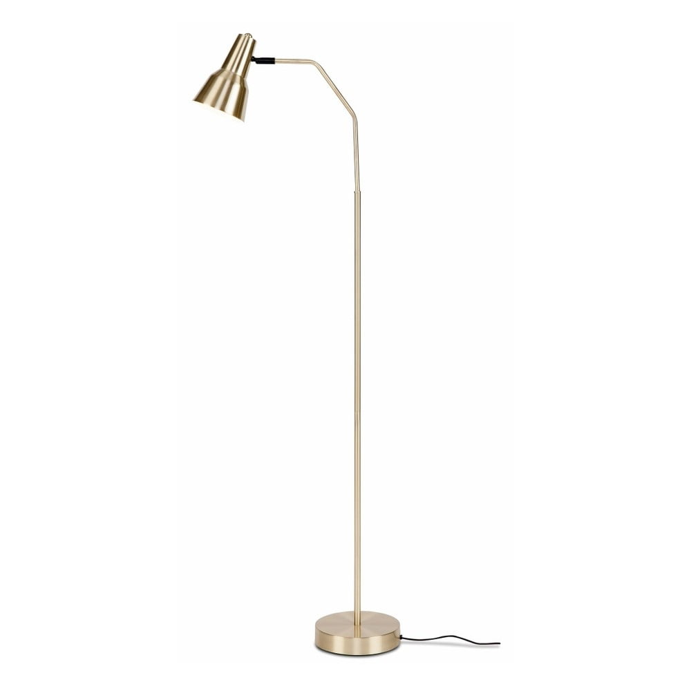 Lampadar auriu cu abajur din metal (înălțime 140 cm) Valencia – it\'s about RoMi