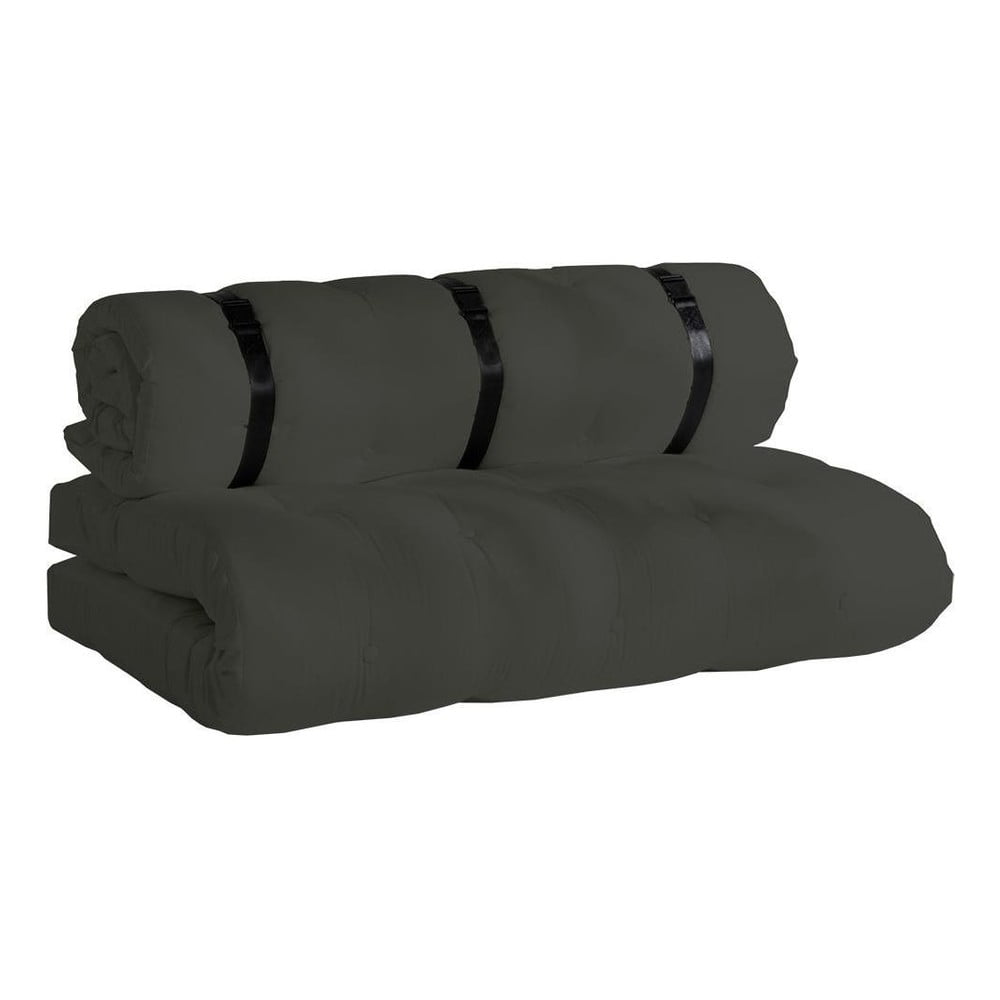 Canapea extensibilă potrivită pentru exterior Karup Design Design OUT™ Buckle Up Dark Grey, gri închis bonami.ro