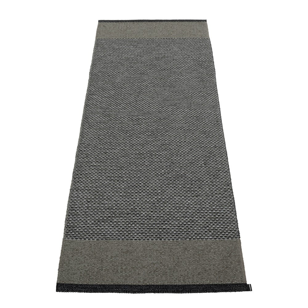 Covor tip traversă pentru interior și exterior gri antracit 70x200 cm Edit Charcoal – Pappelina