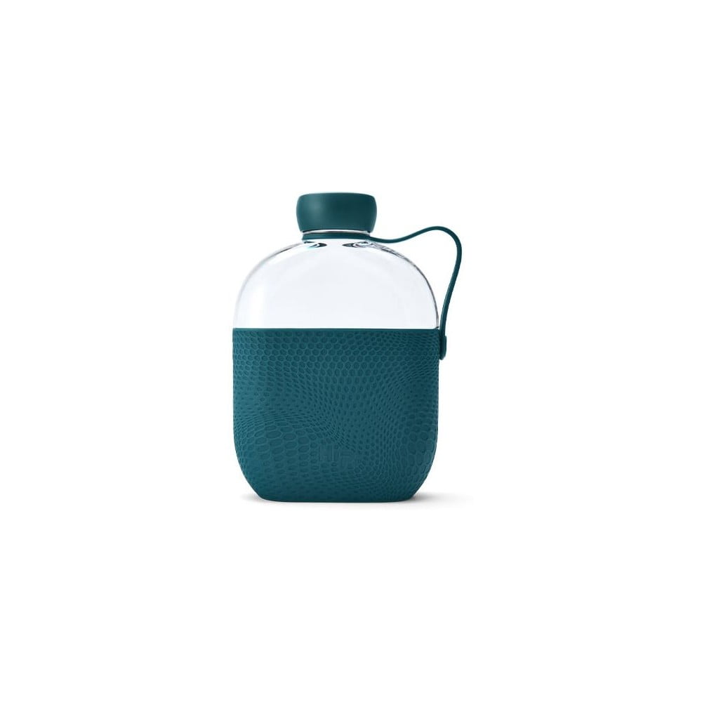 Sticlă pentru apă cu agățătoare HIP Jade, 650 ml, verde petrol bonami.ro imagine 2022
