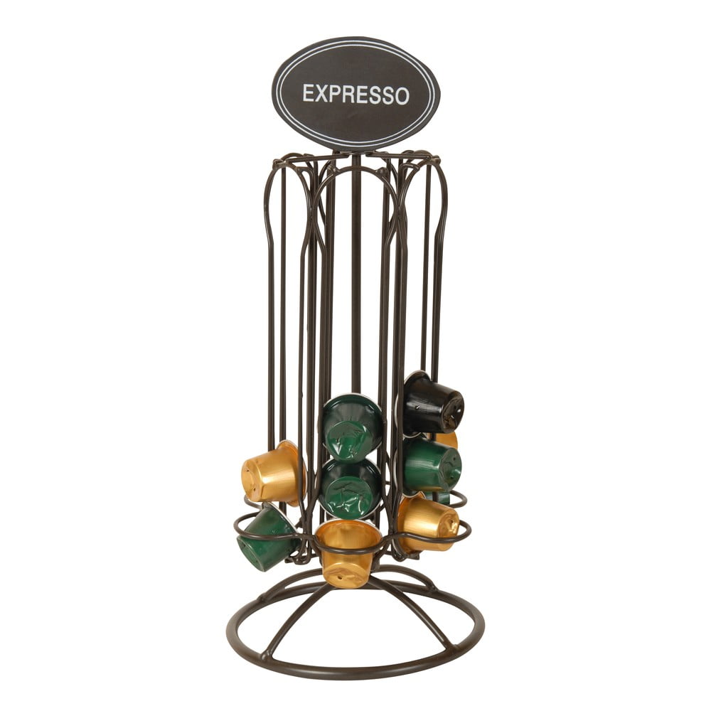 Suport din metal pentru capsule de cafea Antic Line Espresso, înălțime 33 cm Accesorii