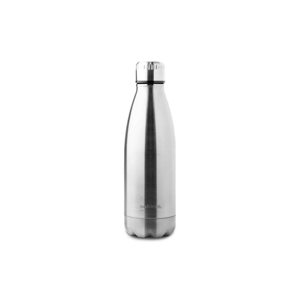 Sticlă termos din oțel inoxidabil Sabichi Stainless Steel Bottle, 450 ml, argintiu
