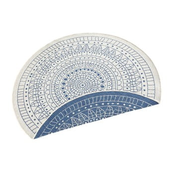 Covor adecvat pentru exterior bougari porto, Ø 140 cm, albastru