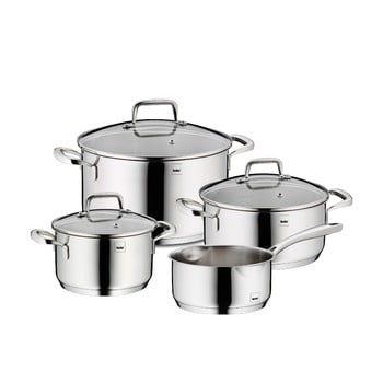 Set pentru gătit cu 4 oale din inox și 3 capace kela flavoria