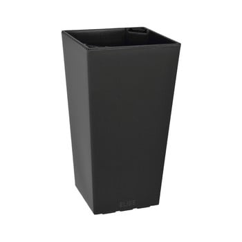 Ghiveci de flori adecvat interior / exterior gardenico elise, înălțime 46 cm, gri antracit mat