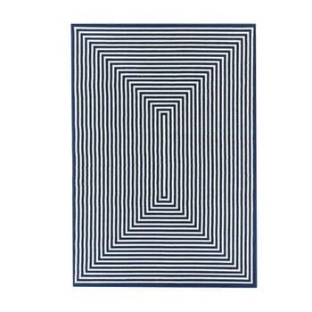 Covor adecvat pentru exterior floorita braid, 160 x 230 cm, albastru închis