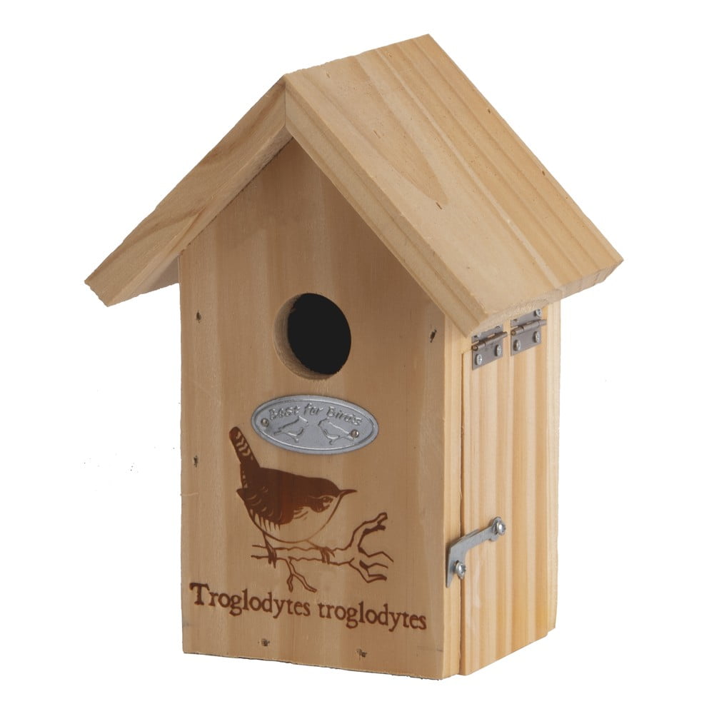 Căsuță din lemn de pin pentru păsări Esschert Design Troglodytes bonami.ro