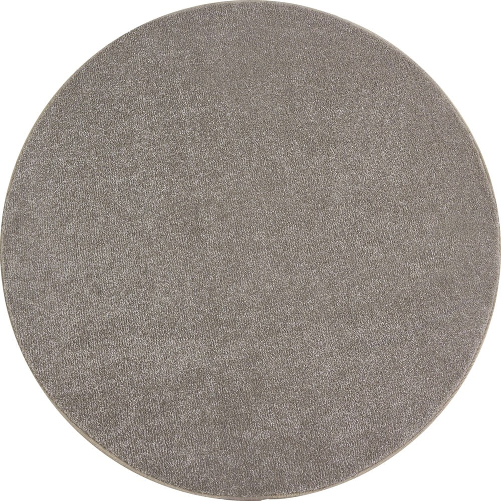 Covor maro deschis rotund ø 120 cm Ata – Ayyildiz Carpets