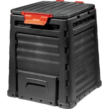 Cutie pentru compost de grădină curver eco, 320 l, negru