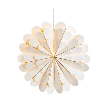 Decorațiune luminoasă suspendată markslöjd marigold, ø 45 cm, alb