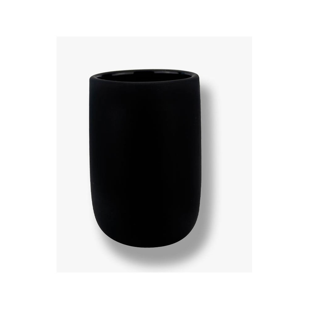 Poza Perie de WC neagra din ceramica Lotus a€“ Mette Ditmer Denmark