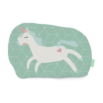 Pernă din amestec de bumbac appynois happynois unicorn, 40 x 30 cm