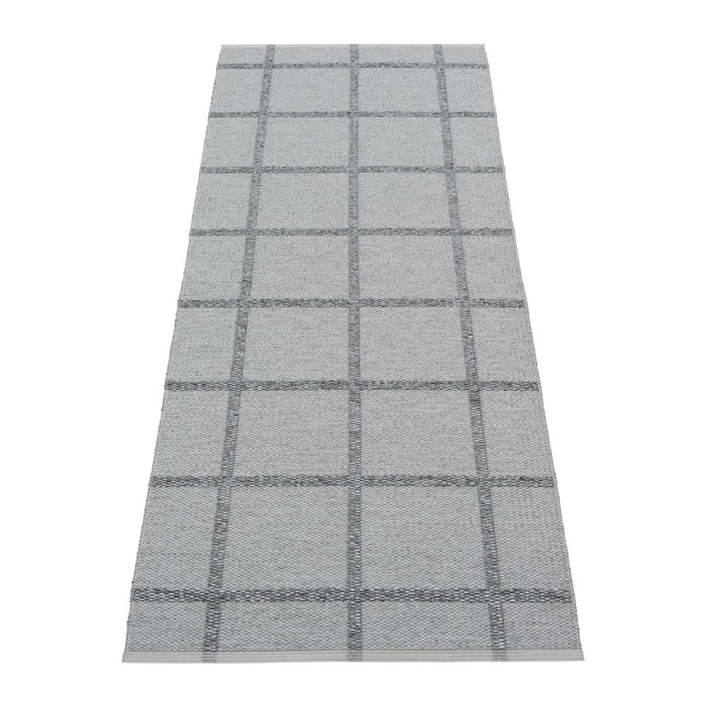 Covor tip traversă pentru interior și exterior gri 70x225 cm Ada Grey – Pappelina