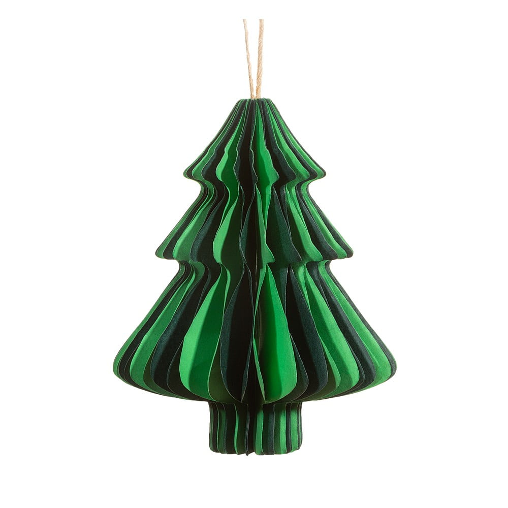 Ornament de Crăciun din hârtie Honeycomb Tree – Sass & Belle