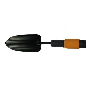 Lopățică de grădinărit din oțel fiskars quikfit, lățime 7,5 cm, negru