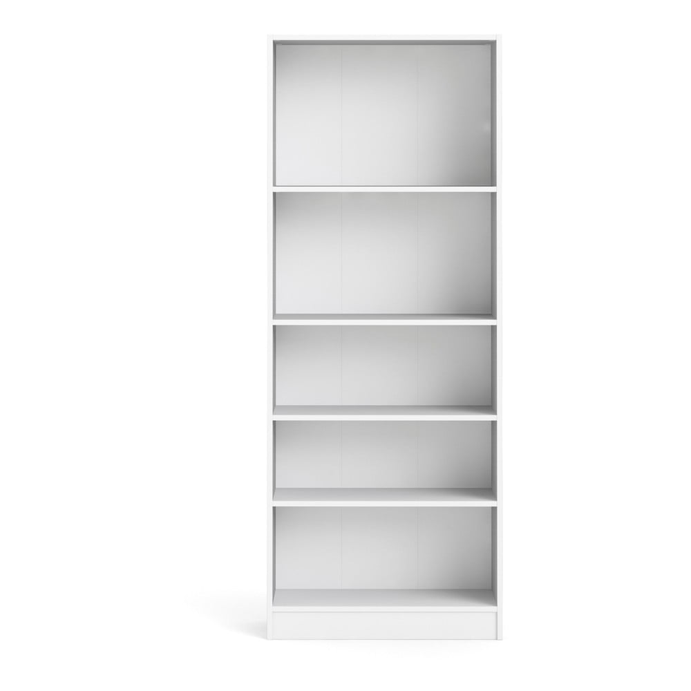 Bibliotecă Tvilum Basic, 79 x 203 cm, alb bonami.ro imagine 2022