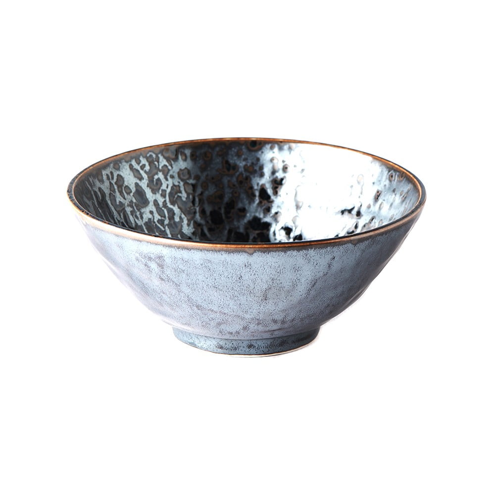 Bol din ceramică MIJ Black Pearl, ø 20 cm, negru Black pret redus