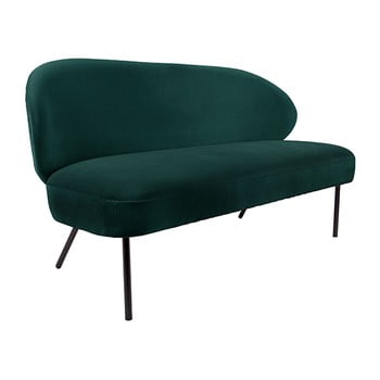 Canapea tip divan leitmotiv royal, verde