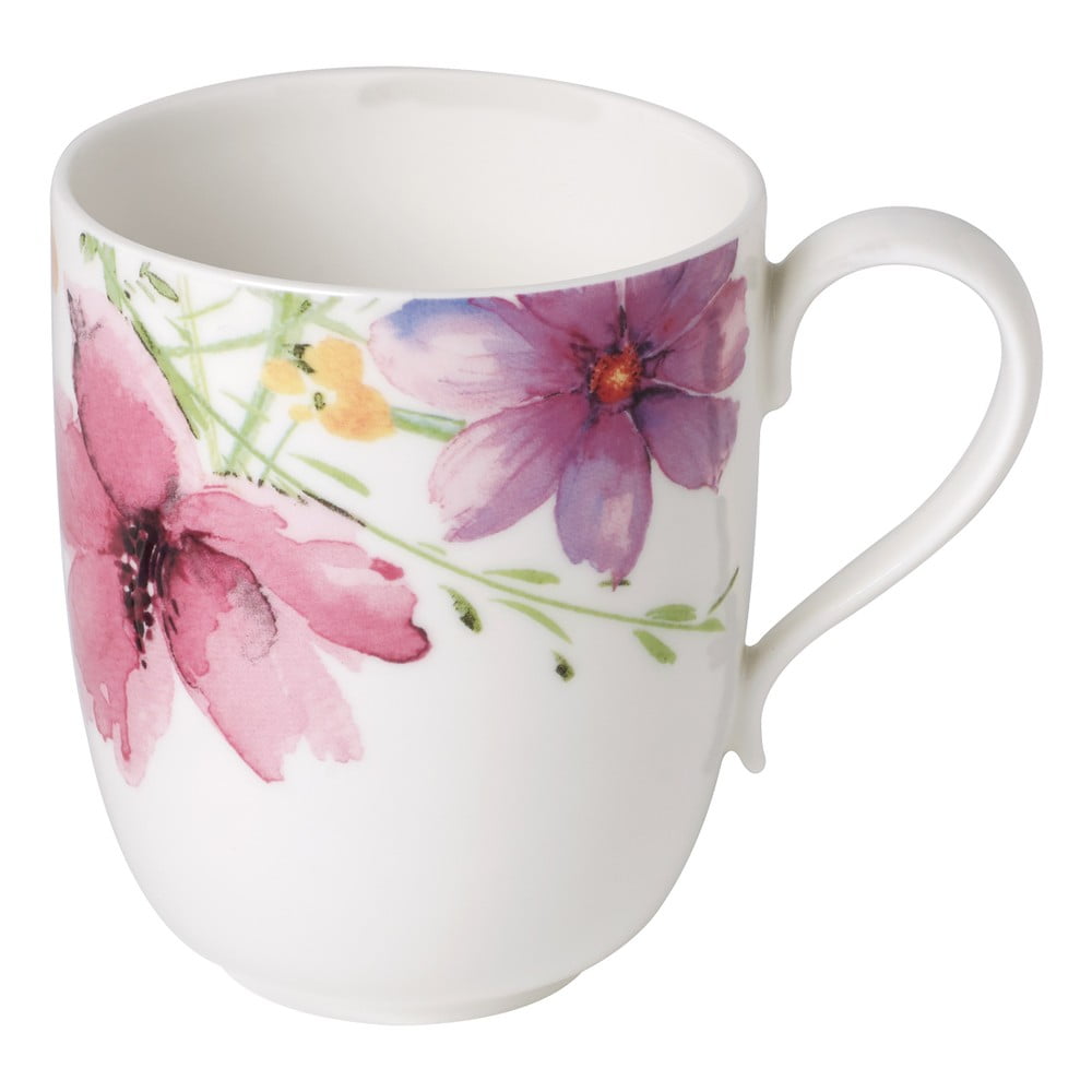 Poza Cana din portelan Villeroy & Boch Mariefleur Tea, 430 ml, motiv floral, multicolor