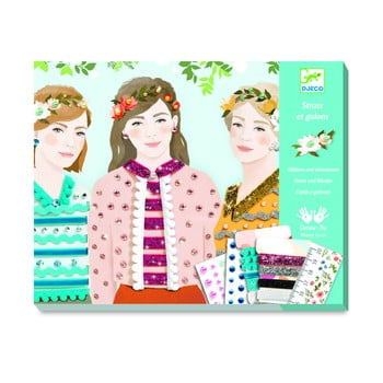 Set creativ djeco fashion girls