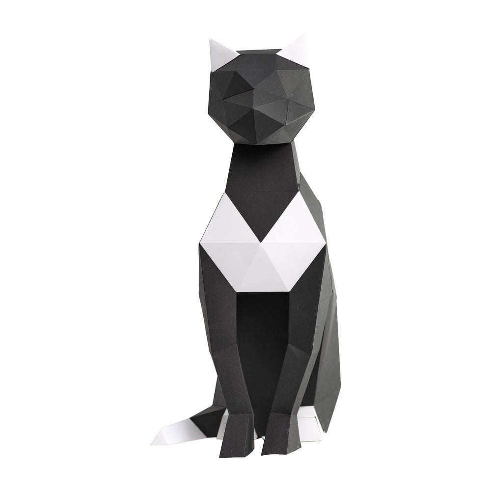 Set creativ de pliere a hârtiei Papertime Pisica Neagră