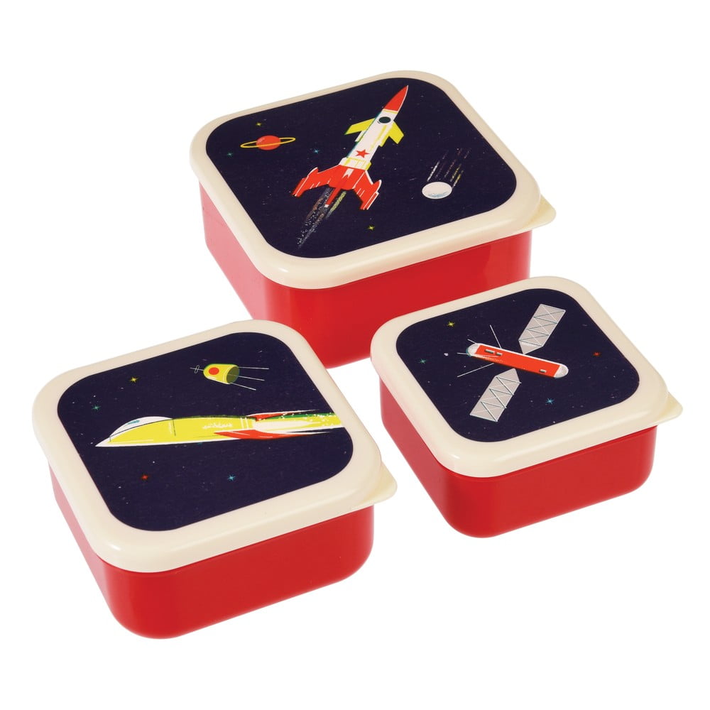 Set 3 cutii pentru gustări Rex London Space Age bonami.ro imagine 2022
