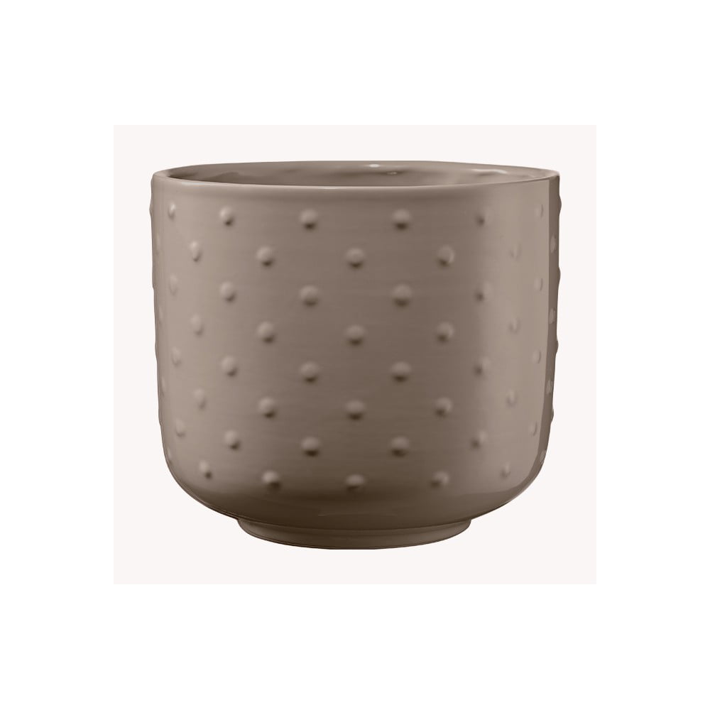 Ghiveci din ceramică Big pots Baku, ø 19 cm, maro Big pots imagine 2022